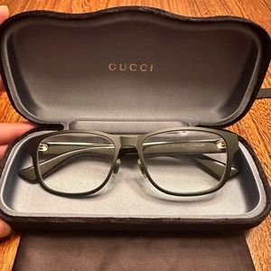 Authentic Gucci black eyeglasses